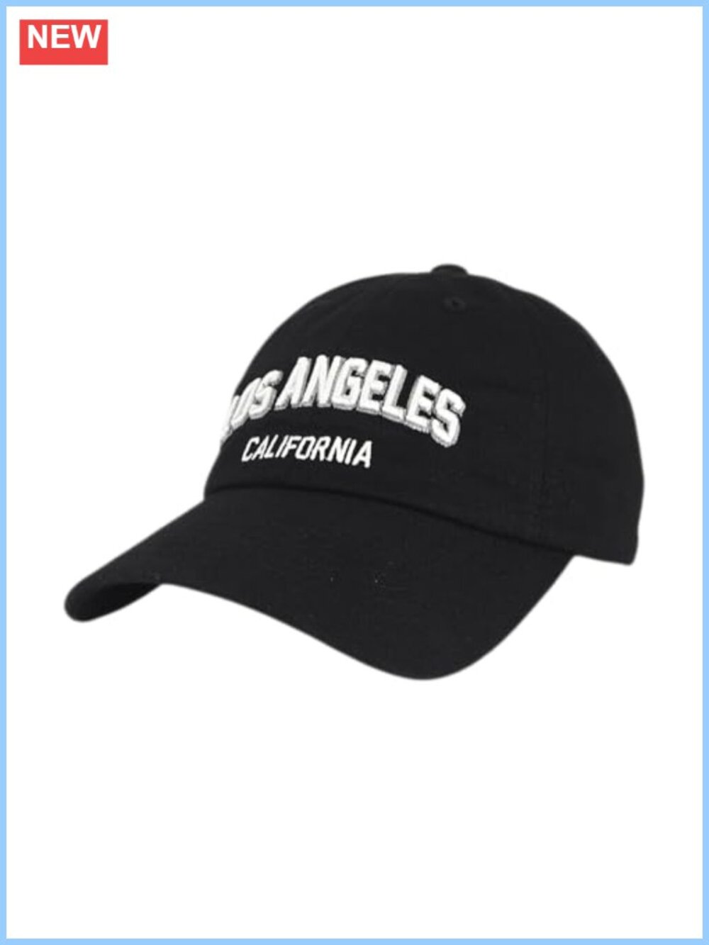 100% Cotton Adjustable Baseball Cap Low Profile Dad Hat Embroidery